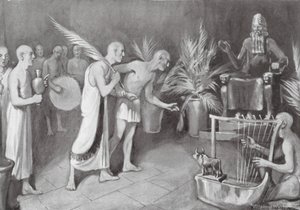 Die Verehrung von Ningirsu von William Edward (after) Wigfull
