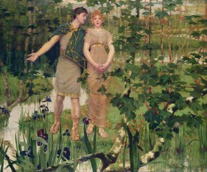 Das glückliche Tal, 1898 von William Edward Stott