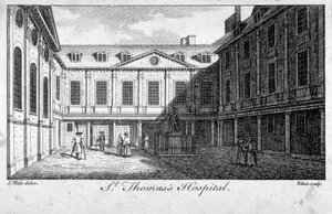 Mittlerer Hof des St. Thomas Krankenhauses, Southwark, London von William Elliot