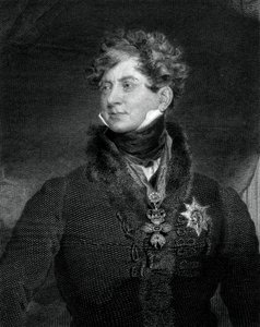 Georg IV., König des Vereinigten Königreichs und Hannover, 1829 von William Ensom
