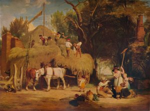 Heu stapeln, 1840, 1938