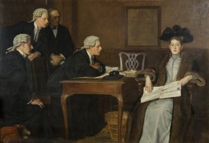 Angeklagter und Anwalt