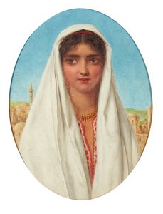 Porträt eines arabischen Mädchens von William Gale