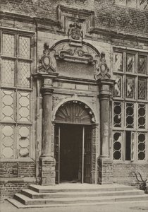 Türöffnung, Aston Hall, Warwickshire von William Galsworthy Davie