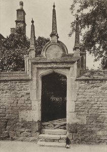 Tür, Paynis Almshouses, Oundle