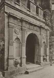 Türöffnung, Veranda am Torhaus, Kenilworth von William Galsworthy Davie