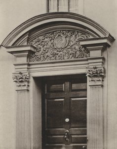 Tür, Pudding Lane, Maidstone, Kent (s/w Foto) von William Galsworthy Davie