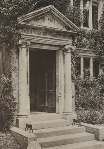 Tür, The Deanery, Battle, Sussex von William Galsworthy Davie
