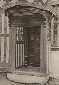 Türöffnung, The Middle House, Mayfield, Sussex von William Galsworthy Davie