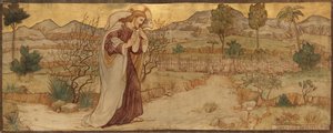Das Gleichnis vom verlorenen Schaf, ca. 1884 von William George Rich