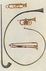 Musikinstrumente: Lituus und Buccina, Kornett, Trompeten