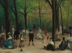Jardin du Luxembourg von William Glackens