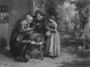 Der erste Tag der Austern, 1863