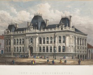 Rathaus, Wolverhampton, ca. 1871 von William Greatbach