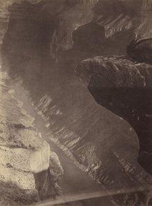 Blick nach Süden in den Grand Canyon, Colorado River, Sheavwitz Crossing von William H. Bell