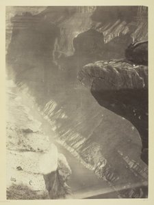 Blick nach Süden in den Grand Canyon, Colorado River, Sheavwitz Crossing von William H. Bell