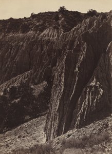 Regenskulptur, Salt Creek Canon, Utah, 1872 von William H. Bell