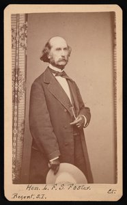 Porträt von LaFayette Sabine Foster 1806-1880