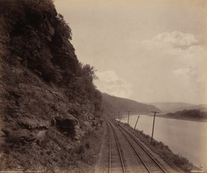 Kathedralenfelsen, Susquehanna bei Meshoppen