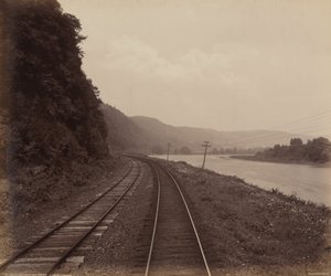 Hemlock Run Curve, in der Nähe von Towanda