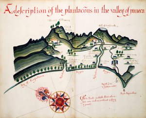Eine Beschreibung der Plantagen im Tal von Paneca von William Hack