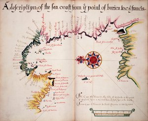 Beschreibung der Küste vom Punkt Burica bis C St. Francis von William Hack
