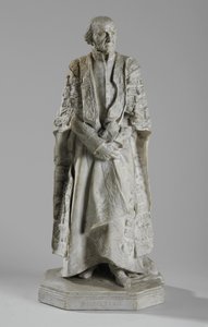 Maquette für die Statue von William Ewart Gladstone am Strand, London, ca. 1905 von William Hamo Thornycroft