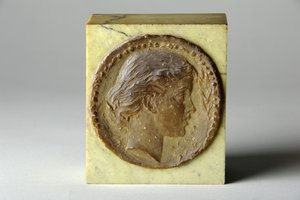 Medaillon-Porträt von Agatha Thornycroft, ca. 1900