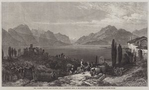 Die Weinlese, Desenzano, Gardasee von William Harding Collingwood Smith