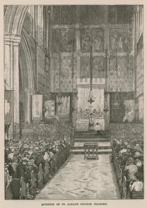 Innenraum der St Alban
