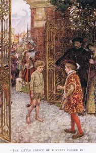 Der kleine Prinz der Armut zog vorbei