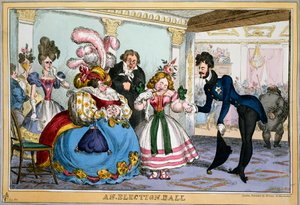 Ein Wahlball, ca. 1829
