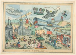 Marsch des Intellekts von William Heath