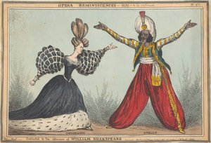 Opern-Erinnerungen: Desdemona und Otello von William Heath