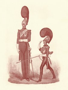 Der Unterschied zwischen dem Mann und dem Offizier von William Heath