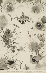 Ein schöner Abschluss, um 1918 von William Heath Robinson