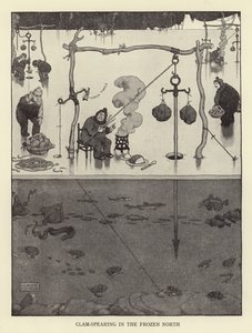 Muschelspeeren im gefrorenen Norden von William Heath Robinson