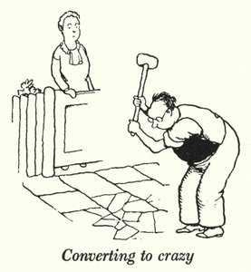 Umwandlung in Verrücktheit von William Heath Robinson