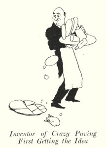 Erfinder des verrückten Pflasters bekommt die Idee von William Heath Robinson