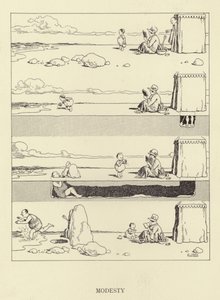 Bescheidenheit von William Heath Robinson