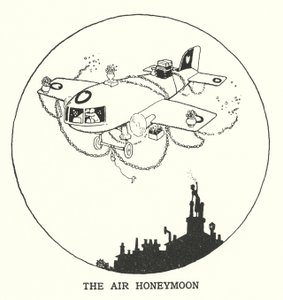 Die Luft-Hochzeitsreise