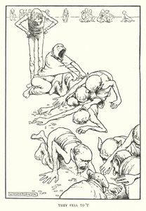 Sie fielen darauf ein von William Heath Robinson