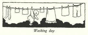 Waschtag von William Heath Robinson
