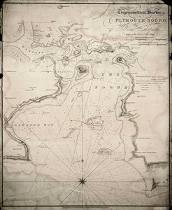 Trigonometrische Vermessung von Plymouth Sound von William & Heather William Chapman