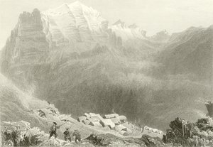 Dormeilleuse, Hochalpen, die Szene von Felix Neffs