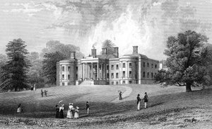 Felix Hall, Essex, graviert von Henry Adlard, 1833 von William Henry Bartlett