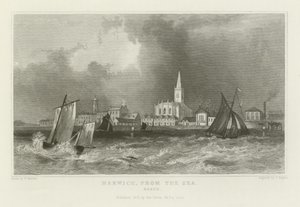 Harwich vom Meer aus, Essex