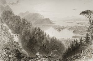 Unterer und Türkensee, County Killarney, Irland, aus 