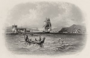 Die Dardanellen, Türkei, graviert von R. Willis von William Henry Bartlett