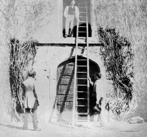 Eine sehr frühe Fotografie von William Henry Fox Talbot, 1844 1904 von William Henry Fox Talbot